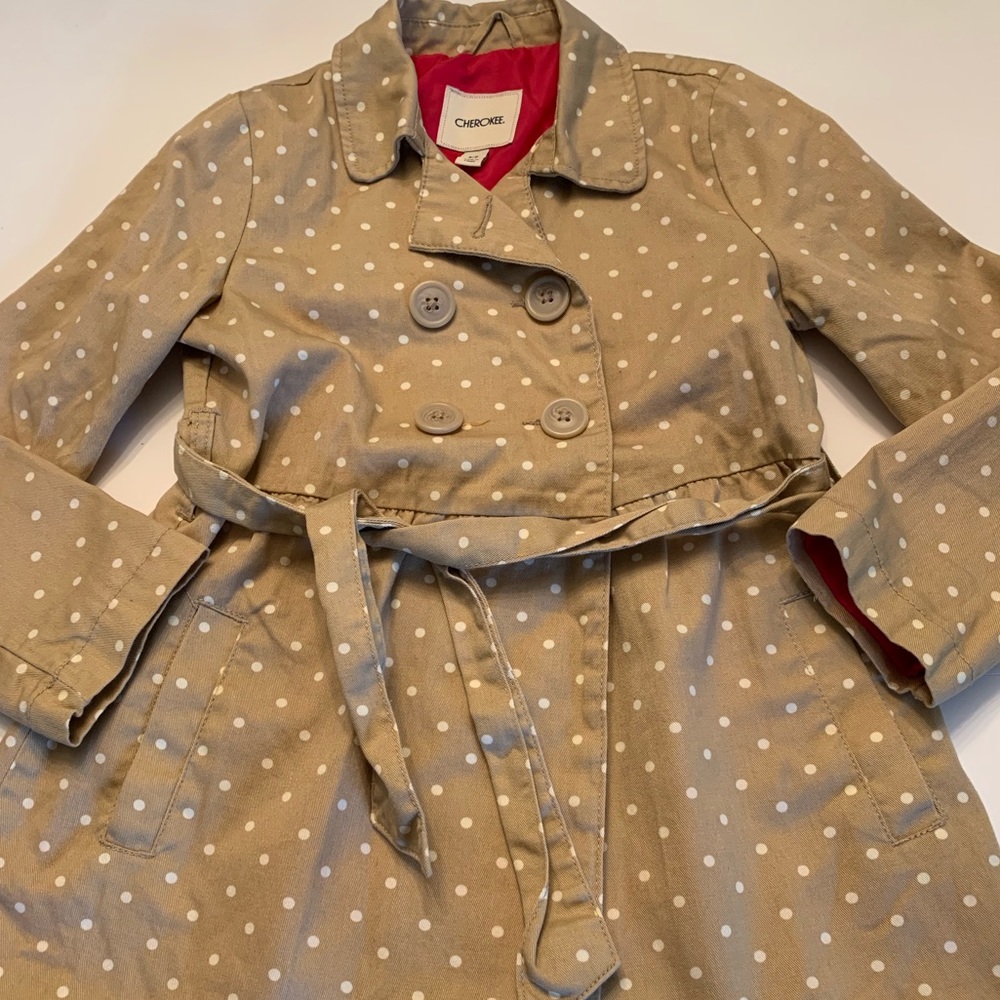 Cherokee Polka Dot Coat - Picture 1 of 1